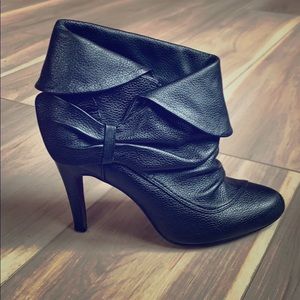 Leather Report Booties